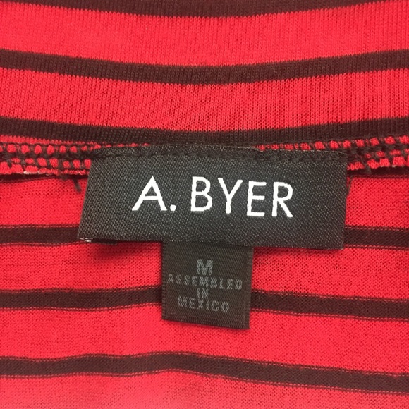 A. Byers Women’s Striped Top - Picture 4 of 5